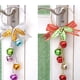 thumbnail image 5 of FloreceBien 2 piezas de cascabel navideño y lazo para puerta, colgador de pared, adornos para corona navideña, 5 of 5
