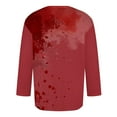 thumbnail image 4 of Qiopertar Liquidation à Moins de 5$ Hommes Imprimé Col Rond Mode Décontractée Manches Courtes Blouses Chemises en Liquidation Accès Anticipé Offres, 4 of 4