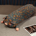 thumbnail image 1 of Xihbxyly Bonita Almohada de Cerdo, Suave y Cómoda, con Forma de Corazón y Un Motivo Floral Único, Ideal para Relajarse y Dar Soporte, Regalo para Tus Seres Queridos. Solo Incluye Funda de Almohada, 5, 1 of 2