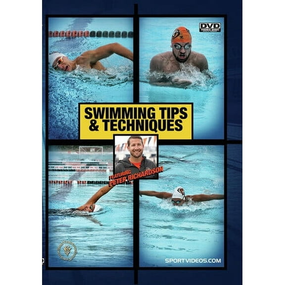 Swimming Tips And Techniques (Peter Richardson) (DVD), Sportvideos.Com, Sports & Fitness