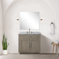 thumbnail image 3 of Abbey 36 in W x 22 in D Grey Oak Single Bath Vanity, 3 of 6
