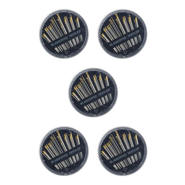 Matsuzay 30PCS/Box Sewing Portable Hand Needle Embroidery High Steel Carbon Rustproof Accessory Needle Tail for Home Type2 NO2