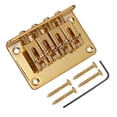 thumbnail image 1 of Sillín de rodillo de guitarra de puente de cola de guitarra de 3 colores para piezas de guitarra de ukelele Oro kusrkot Guitar Bridge, 1 of 8
