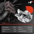 thumbnail image 2 of A-Premium Disc Brake Caliper Assembly with Bracket Compatible with Lexus RX330 2004-2006 RX350 2007-2009 Toyota Highlander 2006-2007 Front Left and Right Side Set of 2, 2 of 9