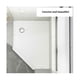 thumbnail image 3 of Low Shower Drain Chrome Plated ABS Shower Tray Siphon Slim Drain 90mm 36 L/Min Water Flow, Trap Sid, 3 of 5