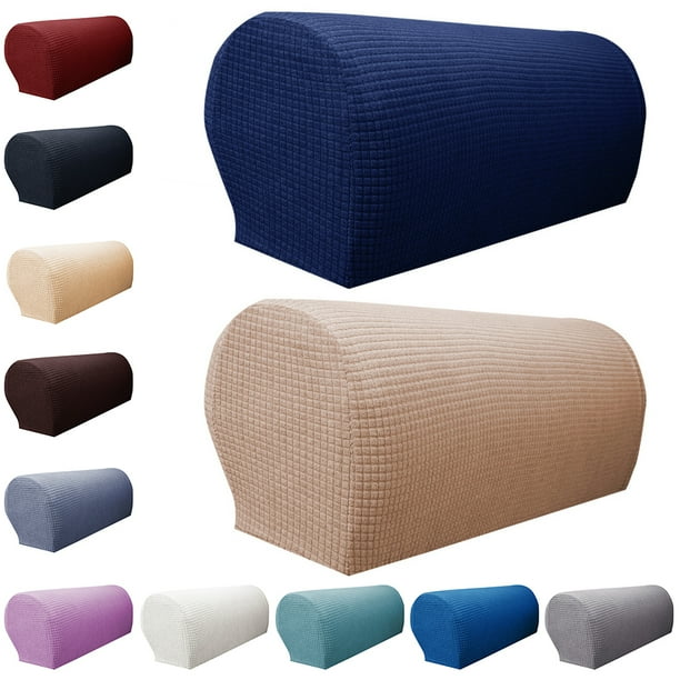 Yipa Fabric Stretch Armrest Covers NonSlip Slipcovers for Couches Sofa