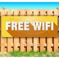 thumbnail image 1 of Free Wifi 13 oz Vinyl Banner With Metal Grommets, 1 of 4