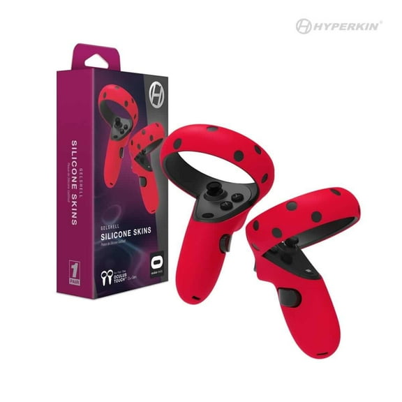 Hyperkin M07438-RD GelShell Silicone Skins 2nd gen. 1 Pair For Oculus Touch & Controllers