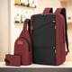 thumbnail image 3 of Conjunto de bolso informal para ordenador portátil bolsa de viaje para libros bolsa larga multifunción con interfaz USB antirrobo para viaje de negocios 3 uds., 3 of 7