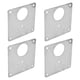 thumbnail image 3 of Juego de 4 placas de bisagra de acero inoxidable, placa lateral de bisagra para puerta de gabinete, soporte de reparación de bisagra para cocina casera, 3 of 15