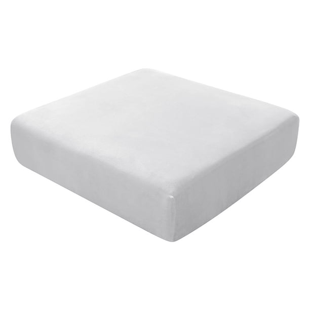 Funda de cojín de sofá súper suave de terciopelo plateado para hotel de casa elástica, funda de sofá, funda de sofá, funda de polvo de tela