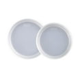 thumbnail image 3 of 2Pcs Coaster Base Silicone Mould Resin Making Tray for Bedroom Party Wedding, 3 of 8