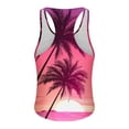 thumbnail image 4 of Gifts for Men! Titcea Tank Tops Men Palm Tree Printed Round Neck Sleeveless Thin Strap Leakage Back Shirts Hawaiian Beach Holiday T Shirts Summer Casual Tank Top, 4 of 4