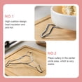 thumbnail image 4 of Miangastore Steam and Roasting Rack 2Set Silver for Cooking and Baking 19X19X1.5CM, 4 of 9