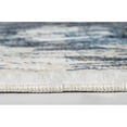 thumbnail image 3 of 5â€™ x 8â€™ Blue Gold Abstract Painting Modern Area Rug, 3 of 9