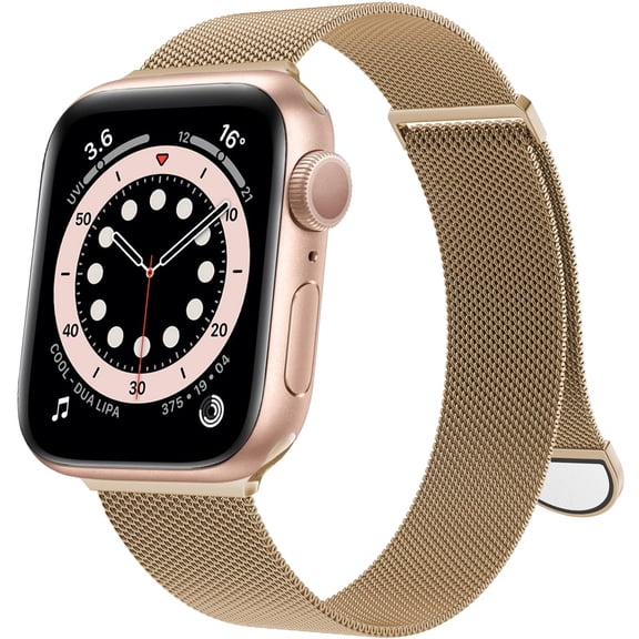 YuiYuKa Compatible With Apple Watch Bands 38mm 42mm 40mm 44mm 41mm 45mm Ultra 49mm,Adjustable Strap Magnetic Wristbands Milanese Loop Mesh Apple Wristwatches Bands for iwatch series 8 7 6 Se 5 4 3 2 1