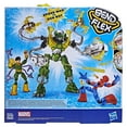 thumbnail image 4 of Marvel Toys Spider-Man Bend And Flex Spider-Man Vs. Ock-Bot Action Figures, 4 of 9