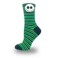 thumbnail image 5 of Disney Nightmare Before Christmas Women's St. Patrick's Day Pom Crew Socks, 1-Pack, Size 4-10, 5 of 6