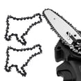 thumbnail image 1 of Chainsaw Chain, Saws Chains Blade Alloy Steel Wide Compatibility  Workmanship Easy Installation High Strength 2Pcs 36 Drive Links 6in  for Woodworking, 1 of 7