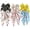 Multicolor04, variant on HOMEIORA 6 Pcs Floral Print Bow Hair Clips for Women, Elegant Large Streamer Bow Barrettes with Secure Spring Clasp, Cute Vintage Flower Hair Accessories for Daily Wear