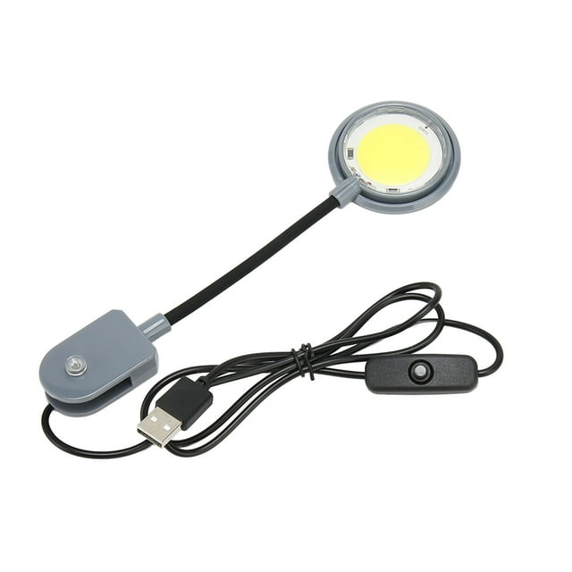 Luz LED para acuario, Clip en LED para acuario, luz con Clip para pecera, lámpara con Clip para acuario, integración perfecta