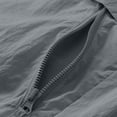 thumbnail image 4 of Raincoat for Men Waterproof with Hood Mens Rain Jacket Windbreaker Jackets Rain Coat Big and Tall Size M-5XL Dark Gray, 4 of 4