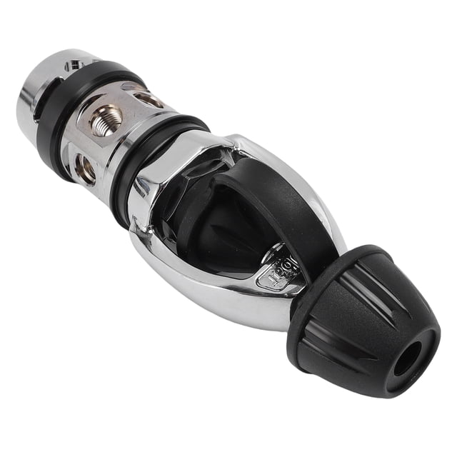 Régulateur de Plongée Premier Étage, Régulateur de Plongée 1er Étage Laiton Chromé 5 Ports pour sous-Marin