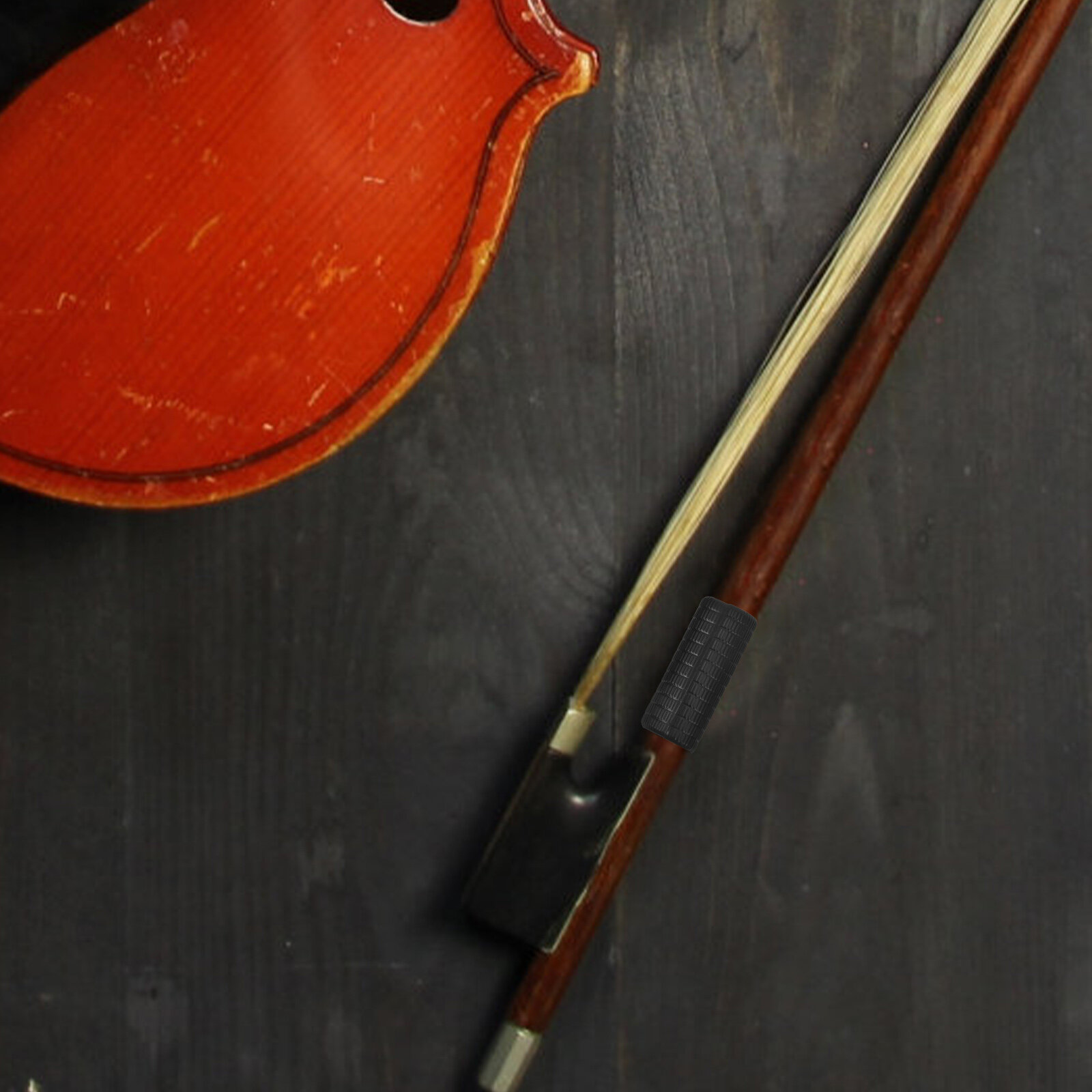 4Pcs Rubber Violin Bow Grip Replacement Music Instrument Supply for