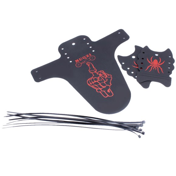 Bangcool Bike Fender Set Creative Plastic Cycling Fender Rear Mudguard for Bikes