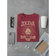 thumbnail image 3 of Zoltar Knows All, Sees All, Tells All Men's T-shirt, 3 of 4