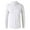 White, variant on Ketyyh-chn99 Mens Casual Dress Shirt Fashion Men'S Fashion Spring And Summer Casual Long Sleeved Lapel Solid Color Shirt Shirt Black,M