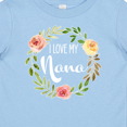 thumbnail image 4 of Inktastic I Love my Nana- flower circle Boys or Girls Baby T-Shirt, 4 of 5