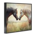 thumbnail image 4 of Stupell Industries Sunlit Horse Pair Animals & Insects Painting Black Framed Art Print Wall Art, 14 x 11, 4 of 10