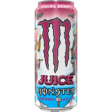 Juice Monster, Viking Berry, Juice   Energy, 16 fl oz can
