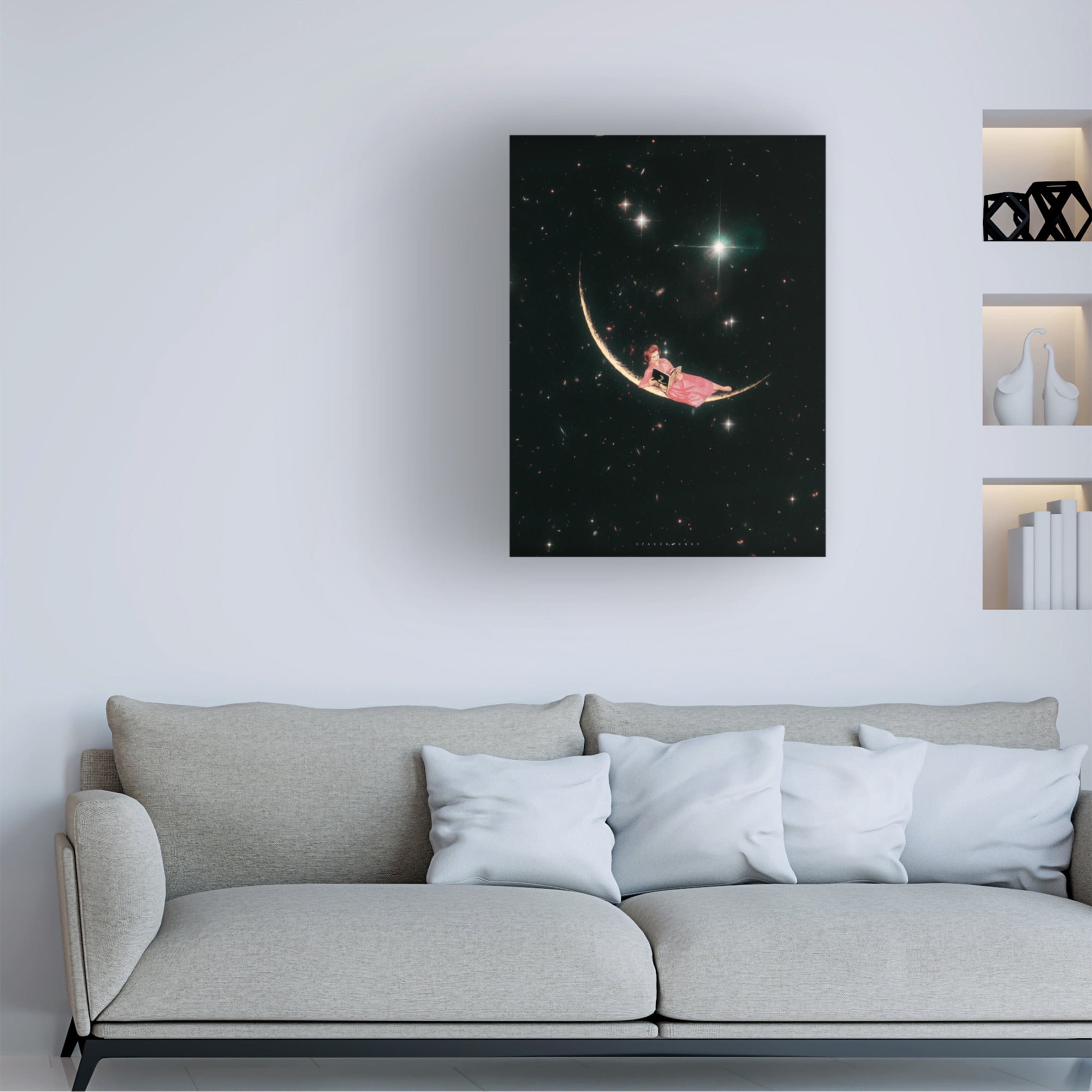 Trademark Fine Art spacerocket art 501 Canvas Wall Art