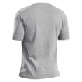 thumbnail image 5 of Vintage Summer Men's T-Shirt Streetwear 3 Buttons Open Fly Loose Clothing Print Short Sleeve T-Shirt 3XL, 5 of 5