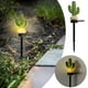 thumbnail image 1 of Luces Solares Decorativas para Exteriores, Jardín, Patio, Simulación de Cactus, Luces de Inserción En El Suelo, Luces de Jardín, 1 of 7