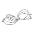 thumbnail image 2 of Meaningful Interlocked Rings Seven Day Sterling Silver Ring - 6, 2 of 6