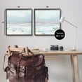 thumbnail image 4 of Stupell Industries Pastel Coast Landscape Landscape Painting Black Framed Art Print Wall Art, 24 x 24, 4 of 10