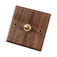 thumbnail image 4 of simhoa Wooden Lighting Switch Plate Premium Outlet Panel for Hotel Kitchen Room Single Lever, 4 of 8
