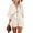 Khaki, variant on utcoco Women's Half Sleeve Striped Jumpsuits Casual Rompers