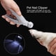 thumbnail image 5 of Cortaúñas para perros, cortaúñas para mascotas, cortaúñas para perros y gatos, cortaúñas para mascotas, recortador de uñas para perros, rendimiento finamente ajustado, 5 of 7