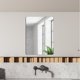 thumbnail image 4 of Calcomanías de la pared de plata Patrón de espejo Apartamento Decoración de apartamentos Pegatinas AS Decoración para el hogar Calcomanía para sala de estar Dormitorios 2 piezas sidaley HA011927-00, 4 of 7