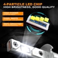 thumbnail image 3 of For Mitsubishi Lancer 2004-2007 H3 LED Fog Light Bulb White DRL Lamp 6500K, 3 of 11