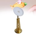 thumbnail image 4 of segolike Children DIY Clay Spring Shaking Head Accessory Craft Creative Steering Head Gold, 4 of 9