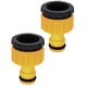 thumbnail image 5 of 2 piezas conectores de grifo de adaptador de junta de acoplamiento 3/4 "1/2" conector rápido ligero adaptador de grifo para jardín shamjiam Conector de grifo de manguera, 5 of 8