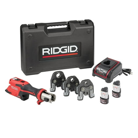 Ridgid Rp 251 Press Tool Battery Kit Wih Propress Jaws (1/2 Inch-1 Inch)