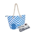 thumbnail image 3 of Bolso para bebidas, bolso de playa, portabotellas, bolsa térmica aislante, bolso de mano Azul, 3 of 9