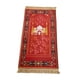 thumbnail image 2 of Alfombra de oración tradicional, alfombra con estampado islámico, suave y ligera, alfombra para el suelo de oración, para viajes, hogar, dormitorio, festival, mujeres Estilo F, 2 of 9