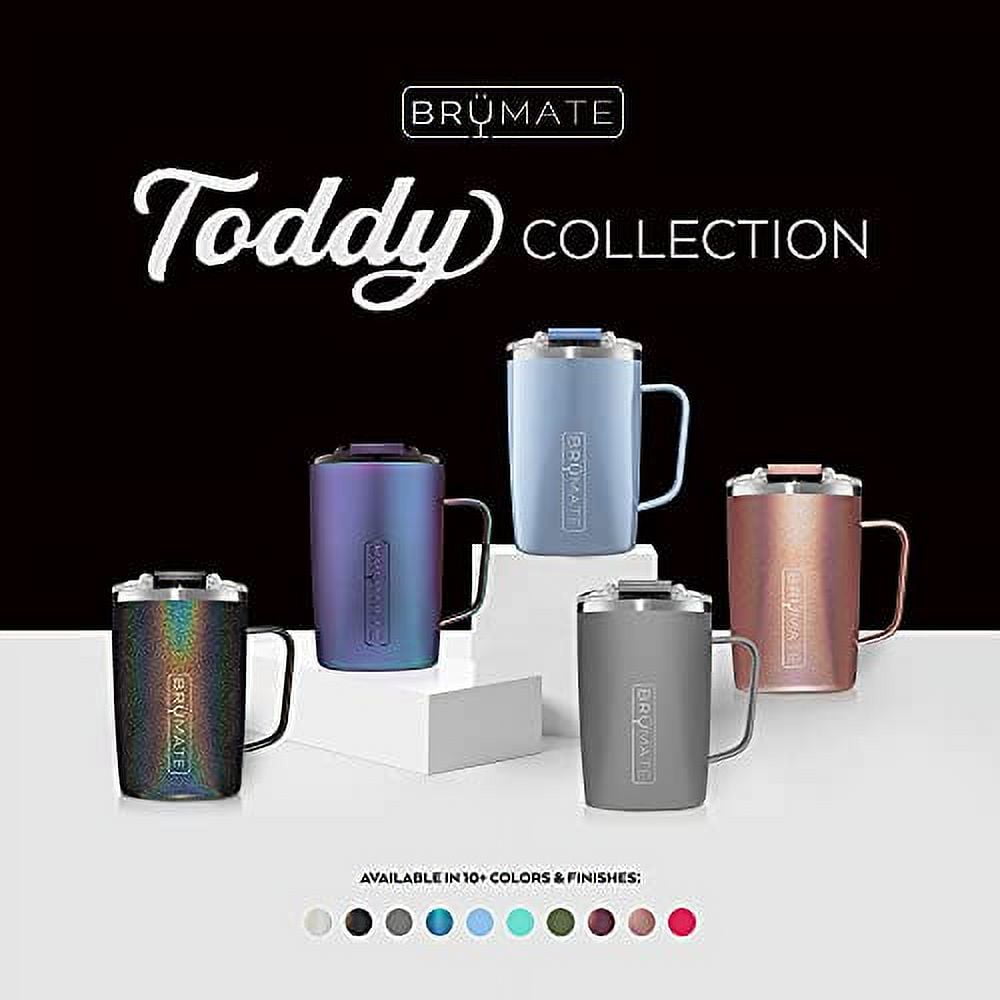 BrüMate Toddy 22oz 100% Leak Proof Insulated Coffee Mug with  Handle & Lid - Stainless Steel Coffee Travel Mug - Double Walled Coffee Cup  (Aqua) : Home & Kitchen